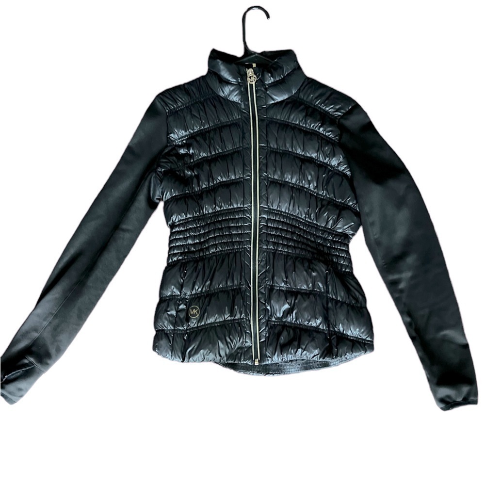 Michael Kors Mixed Media Jacket